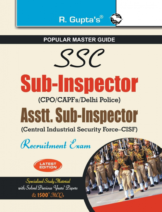 Knjiga Delhi Police Sub-Inspector Recruitment Examination Guide Rph Editorial Board