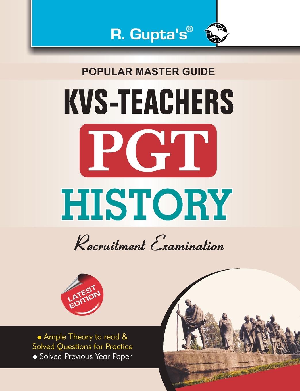 Knjiga Kvs Teachers (Pgt) History Guide Rph Editorial Board