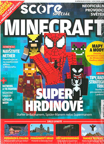 Kniha Minecraft 8 – SUPER HRDINOVÉ collegium