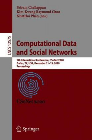Buch Computational Data and Social Networks Nhathai Phan