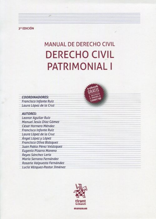 Könyv MANUAL DERECHO CIVIL DERECHO PATRIMONIAL I 
