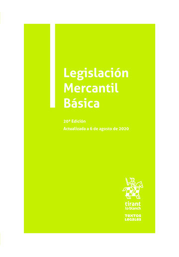 Kniha LEGISLACION MERCANTIL BASICA 20º EDICION 