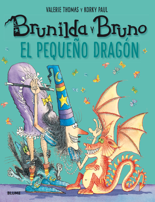 Könyv Brunilda y Bruno. El pequeño dragón VALERIE THOMAS