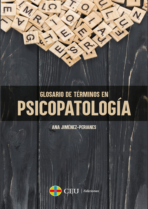 Kniha Glosario de términos en psicopatología ANA JIMENEZ