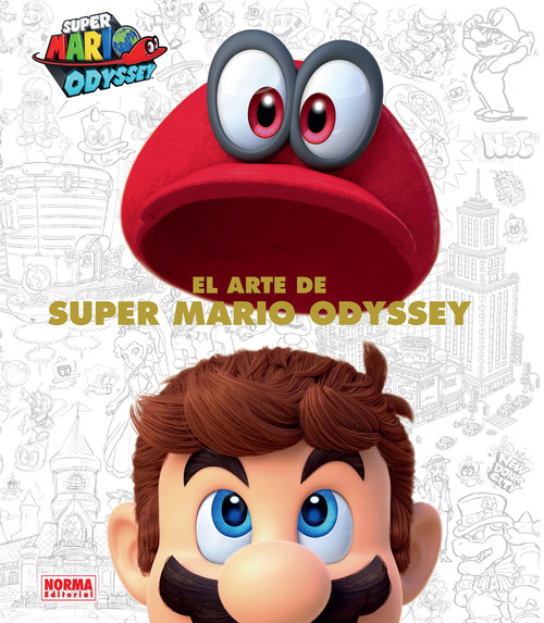 Книга El Arte de Super Mario Odyssey NINTENDO