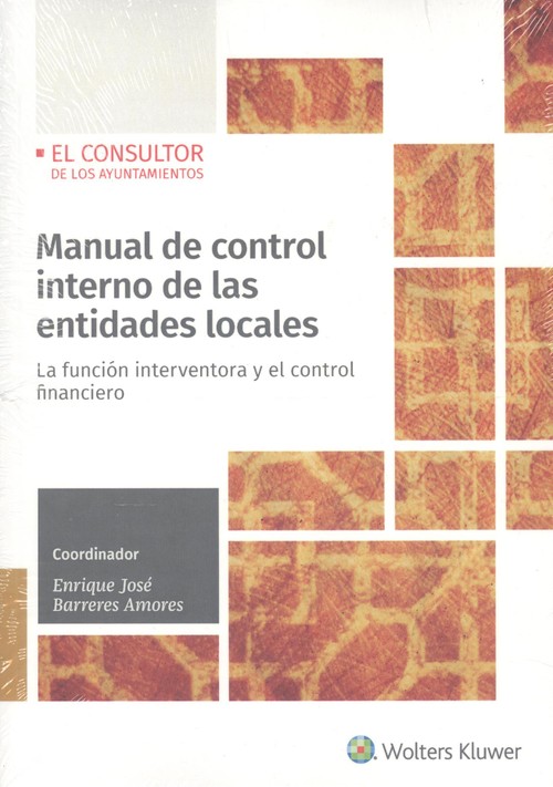 Книга Manual de control interno de las entidades locales ENRIQUE JOSE BARRERES AMORES