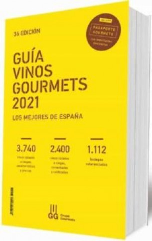 Kniha GUÍA VINOS GOURMETS 2021 