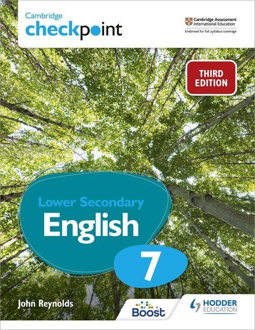Book Cambridge Checkpoint Lower Secondary English Student's Book 7 