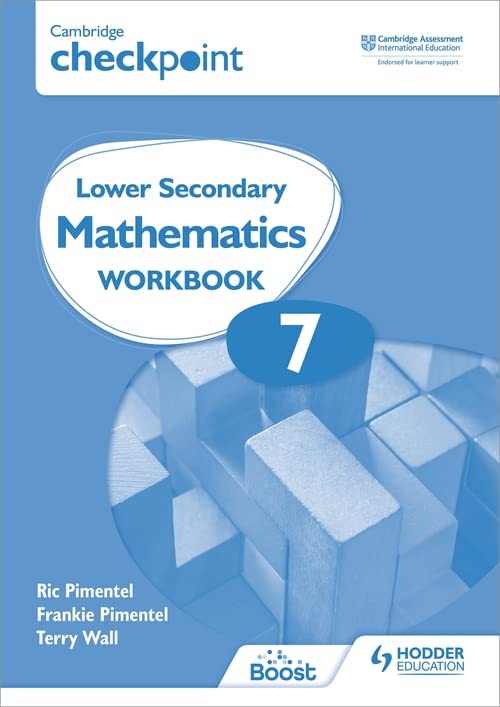 Carte Cambridge Checkpoint Lower Secondary Mathematics Workbook 7 Frankie Pimentel
