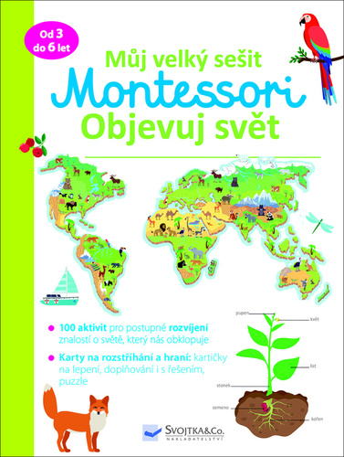 Book Můj velký sešit Montessori - Objevuj svět neuvedený autor