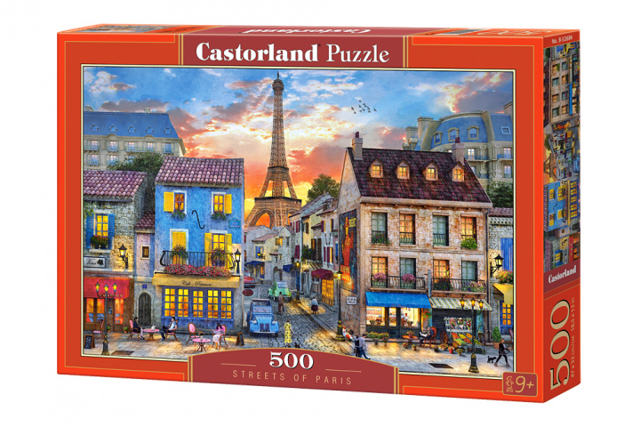 Книга Puzzle 500 Ulice Paryża B-52684 