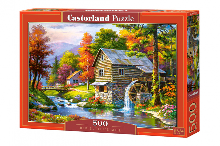 Carte Puzzle 500 Stary młyn Sutter B-52691 