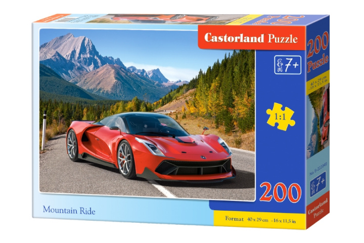 Kniha Puzzle 200 Jazda górska B-222049 