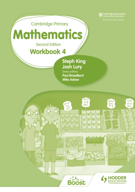 Книга Cambridge Primary Mathematics Workbook 4 Second Edition Josh Lury