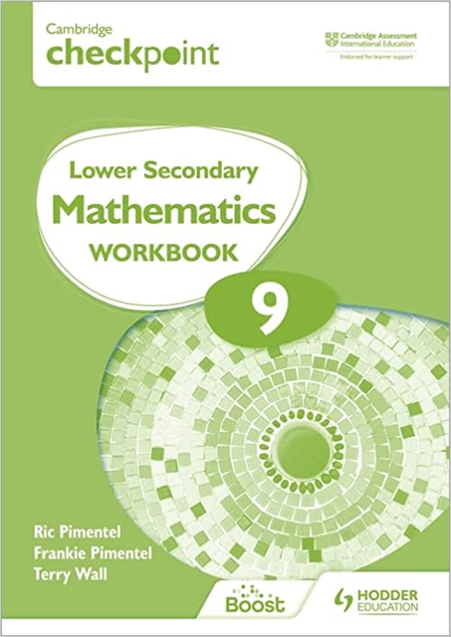 Книга Cambridge Checkpoint Lower Secondary Mathematics Workbook 9 Ric Pimentel
