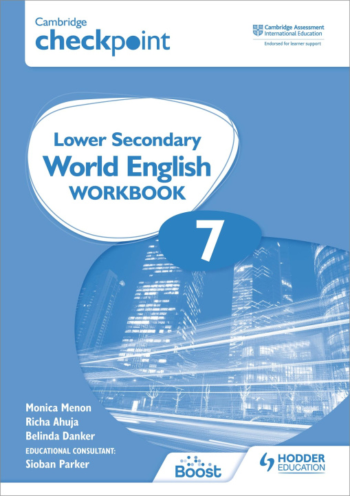 Livre Cambridge Checkpoint Lower Secondary World English Workbook 7 