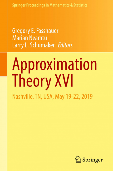 Kniha Approximation Theory XVI Larry L. Schumaker