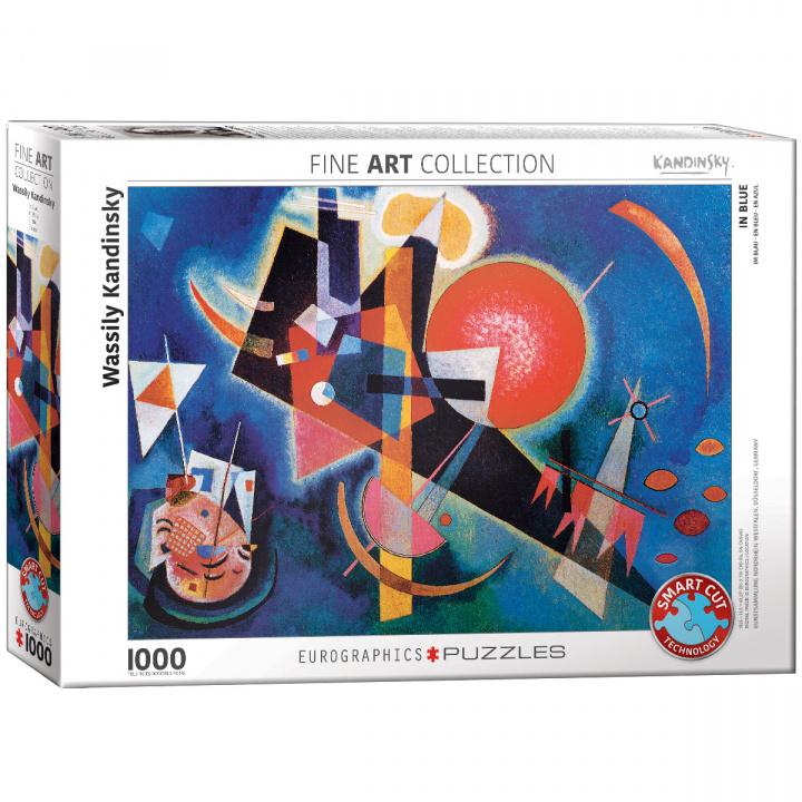 Hra/Hračka Puzzle 1000 In Blue by Wassily Kandinsky 6000-1897 