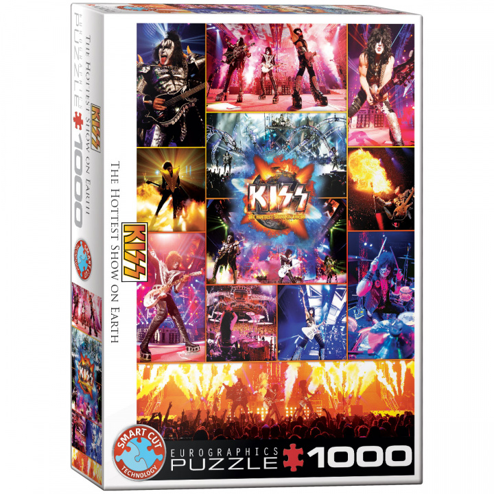 Книга Puzzle 1000 KISS The Hottest Show on Earth 6000-5306 