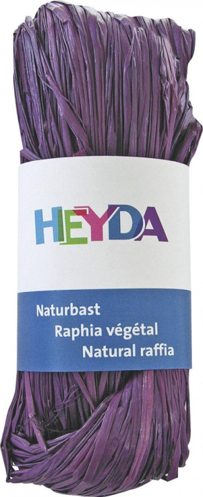 Carte HEYDA Přírodní lýko - fialové 50 g 
