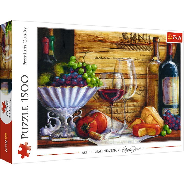 Hra/Hračka Puzzle 1500 W winnicy 26174 