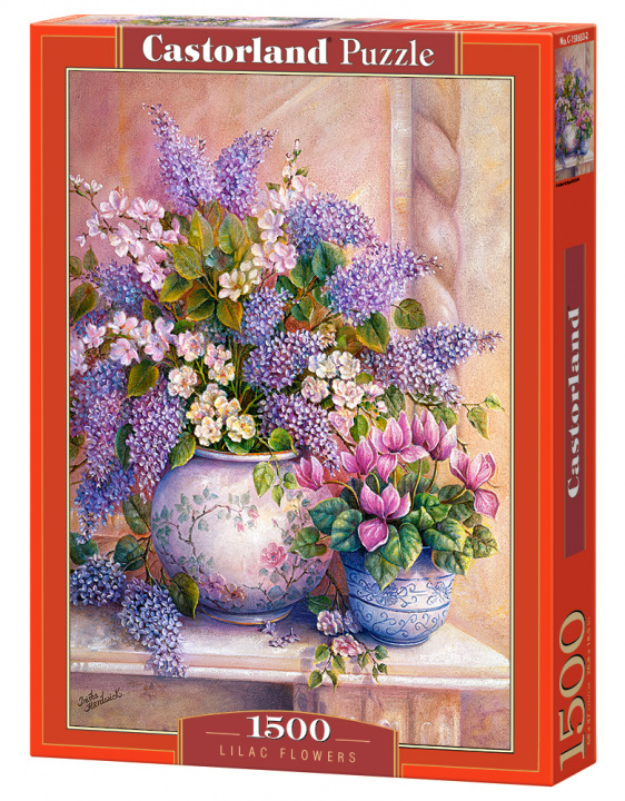 Kniha Puzzle 1500 Kwiaty bzu C-151653-2 