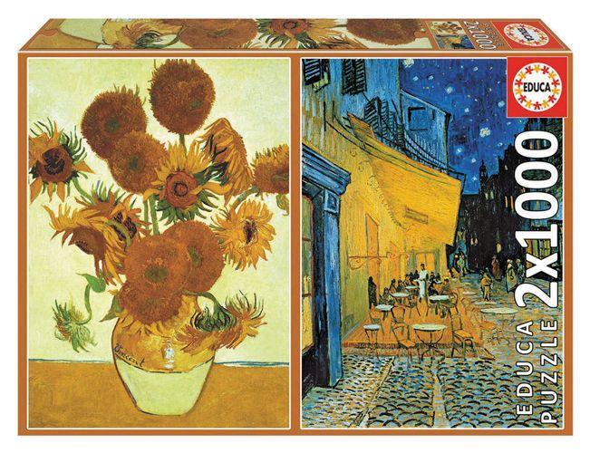 Joc / Jucărie Educa - Van Gogh 2x1000 Art Collection Puzzle 