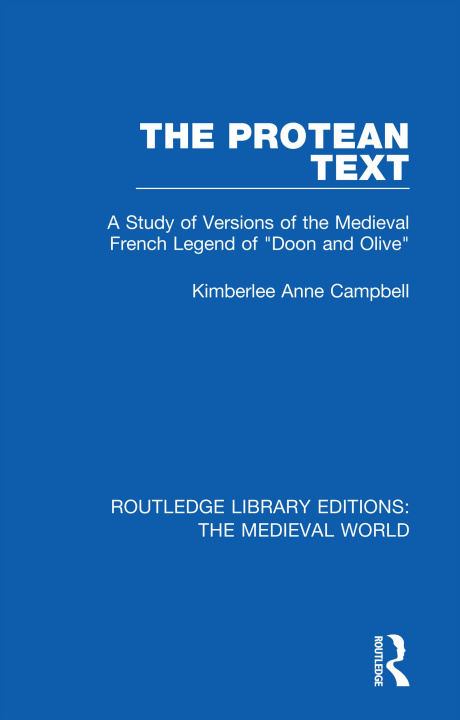 Knjiga Protean Text Kimberlee Anne Campbell