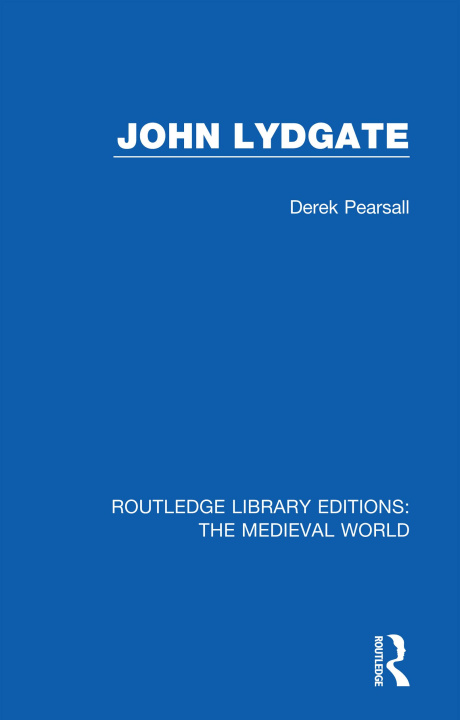 Kniha John Lydgate Derek Pearsall