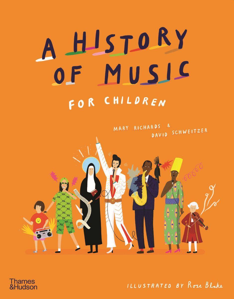 Könyv History of Music for Children MARY RICHARDS AND DA