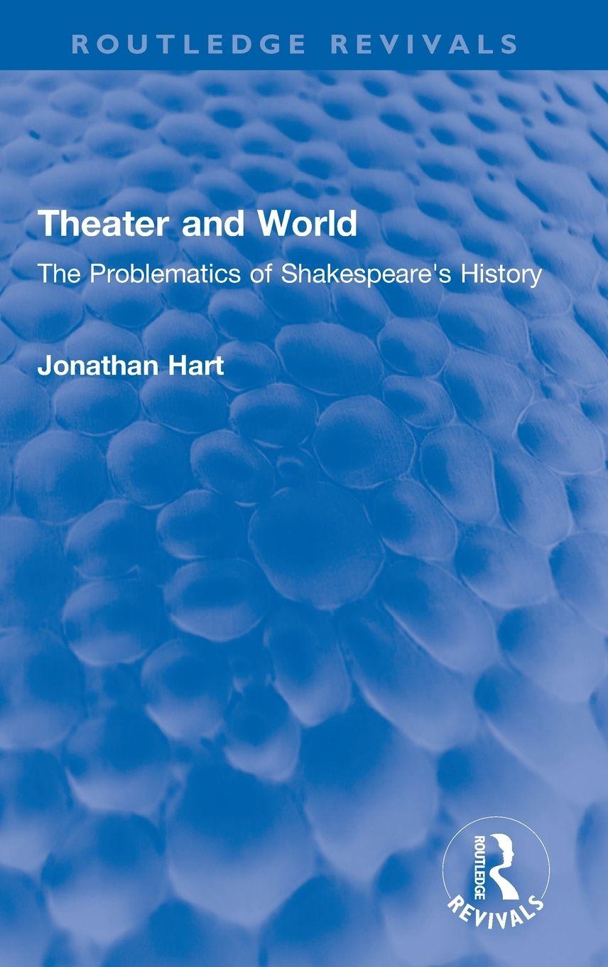 Book Theater and World Jonathan Hart