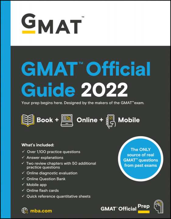 Carte GMAT Official Guide 2022 GMAC
