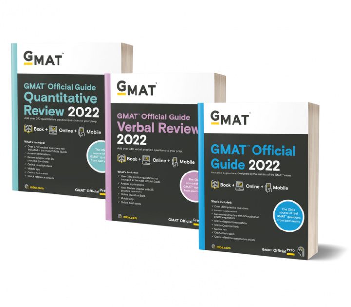 Book GMAT Official Guide 2022 Bundle: Books + Online Question Bank Graduate Management Admission Council