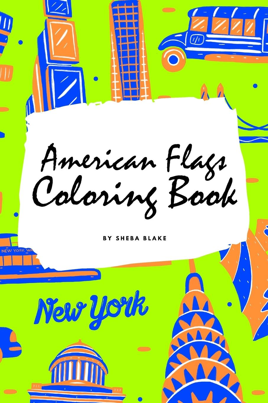 Kniha American Flags of the World Coloring Book for Children (6x9 Coloring Book / Activity Book) 