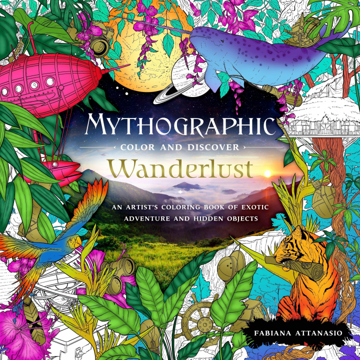 Book Mythographic Color and Discover: Wanderlust 