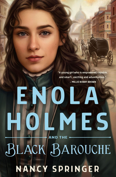 Kniha Enola Holmes and the Black Barouche 