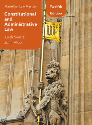 Książka Constitutional and Administrative Law John Alder