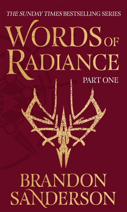 Book Words of Radiance Part One Brandon Sanderson