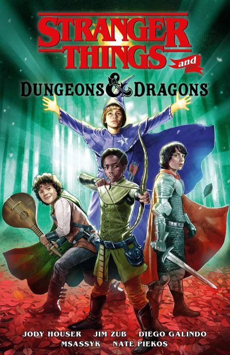 Książka Stranger Things And Dungeons & Dragons (graphic Novel) Jody Houser
