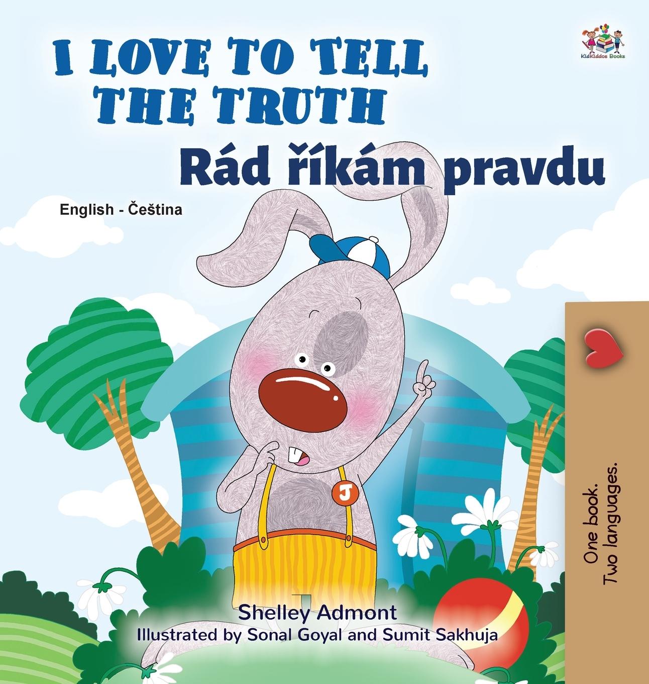 Könyv I Love to Tell the Truth (English Czech Bilingual Book for Kids) Kidkiddos Books