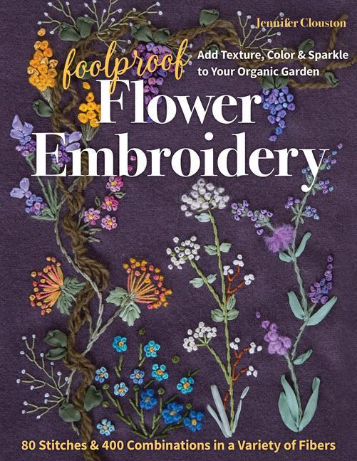 Book Foolproof Flower Embroidery 