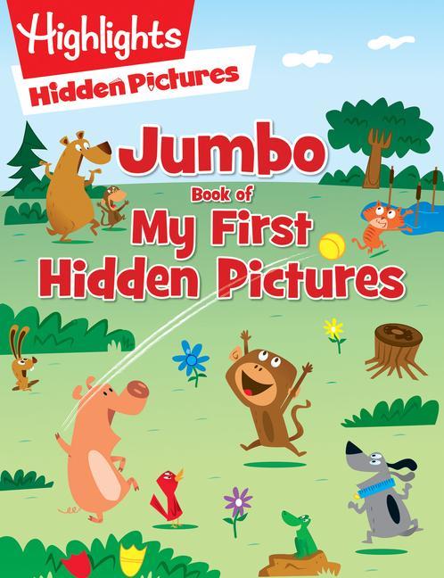 Kniha Jumbo Book of My First Hidden Pictures 