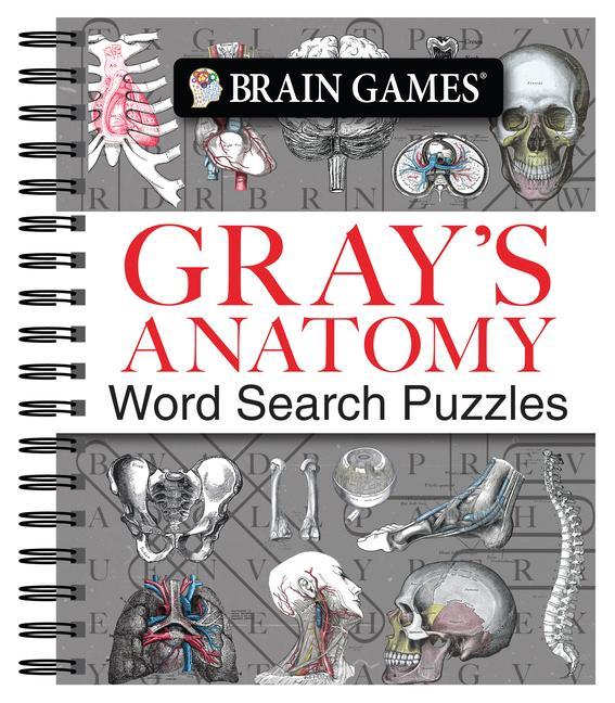 Книга Brain Games - Gray's Anatomy Word Search Puzzles Brain Games