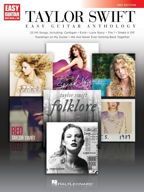 Kniha Taylor Swift - Easy Guitar Anthology 