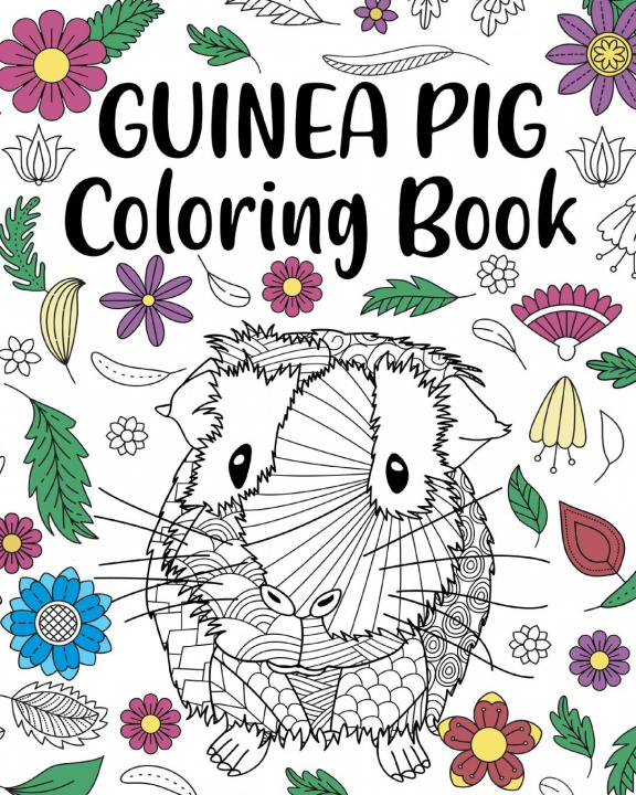 Buch Guinea Pig Coloring Book PaperLand