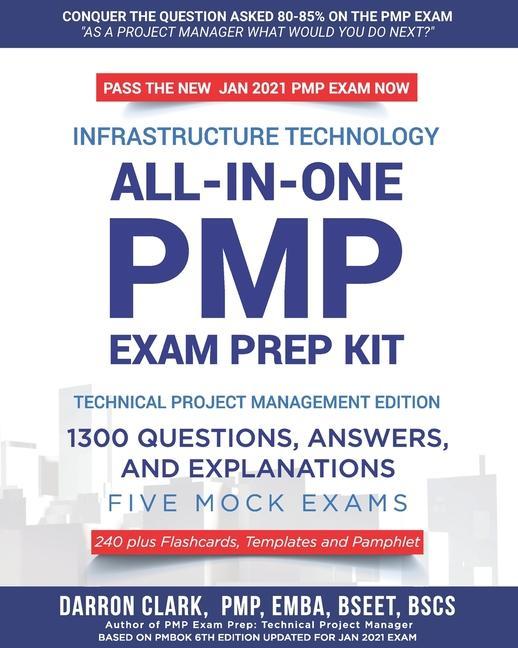 Книга All-In-One PMP(R) EXAM PREP Kit,1300 Question, Answers, and Explanations, 240 Plus Flashcards, Templates and Pamphlet Updated for Jan 2021 Exam: Based 