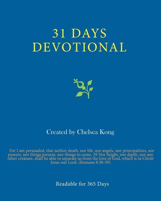 Knjiga 31 Days Devotional Chelsea Kong