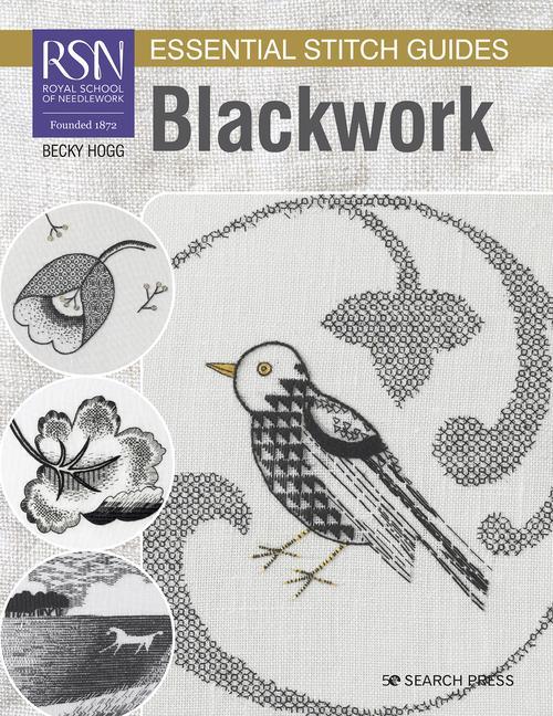 Kniha RSN Essential Stitch Guides: Blackwork 