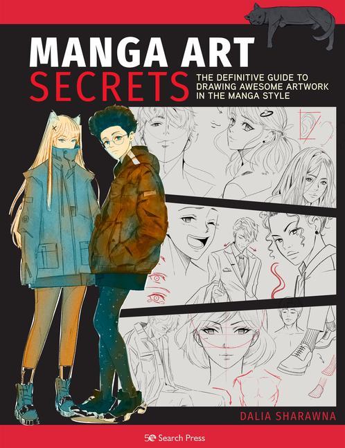 Kniha Manga Art Secrets Dalia Sharawna