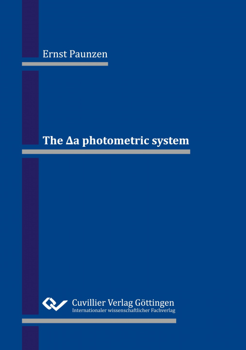 Knjiga ∆a photometric system Ernst Pauzen